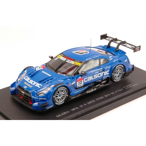 NISSAN GT-R N.12 3rd Rd.4 FUJI 2015 SUPER GT500 YASUDA-OLIVEIRA 1:43 Ebbro Auto  - Immagine 1 di 1