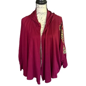 Harry Potter Hogwarts Hooded Cape Cardigan Size Small NWOT - Picture 1 of 3