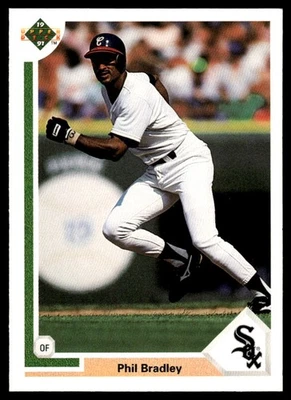 1991 Upper Deck #641 Phil Bradley - Image 1 of 2