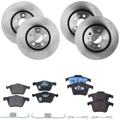 Front & Rear Brake Disc Rotors and Pads Kit For Volvo XC90 2003 2004 2005-2014 - Image 1 of 4