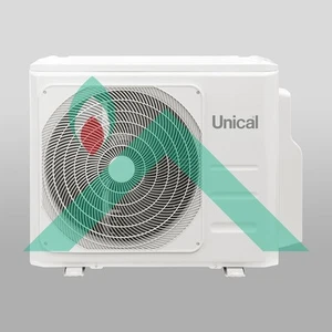 UNICAL CLIMATIZZATORE UNITA' ESTERNA TRIAL XMX3 21.000 btu/h SERIE AIR CRISTAL<b - Imagen 1 de 1
