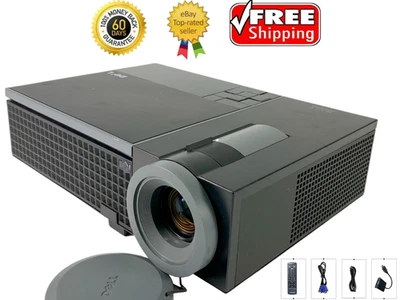 Dell 1609WX DLP Projector WXGA Portable 2500 Lumens HD 1080i HDMI Remote Bundle - Image 1 of 4