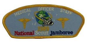 Jamboree 1989 Ufficiale Medico Staff JSP YEL Bdr (VT2073) - Foto 1 di 2