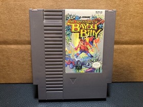 ADVENTURES OF BAYOU BILLY NES GAME GOOD CONDITION