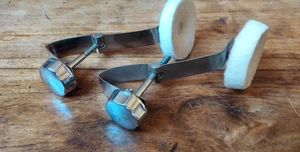 X2 sourdines vintage pearl drums / X2 INTERNAL muffler vintage pearl drums lot 2 - Picture 1 of 2