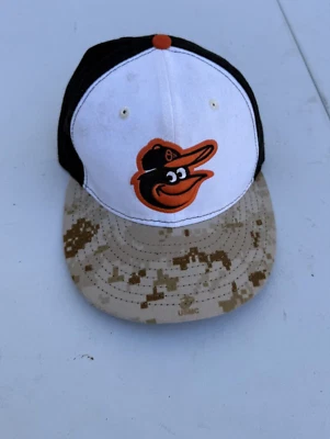 Baltimore Orioles Digi-Camo New Era 59fifty Hat 5950 FITTED 6 7/8 Armed Forces r - Image 1 of 4