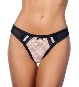 Hanky Panky Midrise Mesh Thong 9C1904 Size Small - Picture 1 of 1