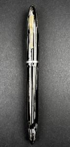 Sheaffer Vintage White Gray Plunger Fill Fountain Pen - Picture 1 of 13