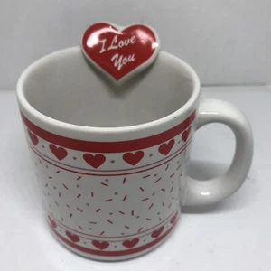 Three Cheers From Applause Mug. 1988 I Love You. Vintage Valentine - Picture 1 of 5
