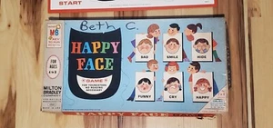 Vintage 1968 Milton Bradley Board Game Happy Face for Ages 4-8 Complete - Picture 1 of 4