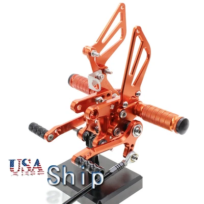 USA Fit SUZUKI SV650/SV650S SV1000/S 1998-2014 2013 12 pinos traseiros laranja - Imagem 1 de 4