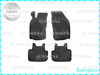 NUEVO LHD ALFOMBRILLAS GOMA A MEDIDA NEGRAS IMPERMEABLES PARA ALFA ROMEO 147 2000-2010 Foto 1 de 4