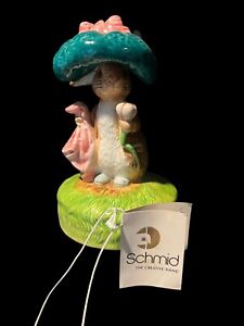 Vintage Schmid Benjamin Button Beatrix Potter Music Figure: 'Send in the Clowns'