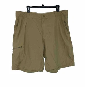 Pantalones Cortos Marmot Para Hombre 40 Caqui Senderismo Aire Libre Ligeros Nylon Bolsillo con Cremallera - Imagen 1 de 8