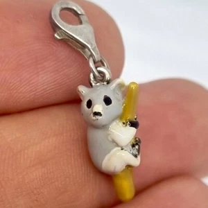 Colgante Dije Koala Colgante 3D Genuino Plata Esterlina 925 Colorido CLEARANCE - Imagen 1 de 3