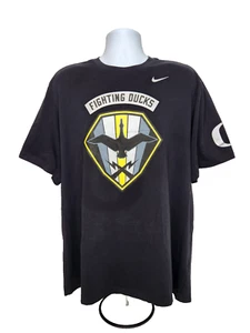 Oregon FIGHTING DUCKS Football TEAM ISSUED Nike Dri-Fit TEE SHIRT Men's 2XL - Picture 1 of 4