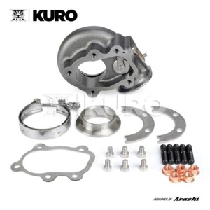 Carcasa de turbina KURO banda en V / 5 pernos .64 A/R Garrett GT25R GT2554R GT2560R - Imagen 1 de 4