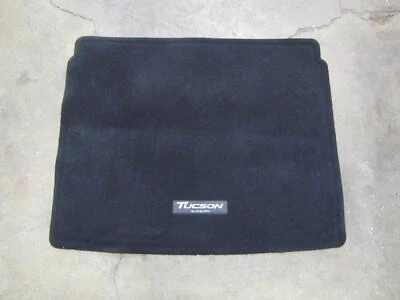 Alfombrilla de carga interior maletero trasero HYUNDAI TUCSON 19 alfombra tela negra Foto 1 de 4