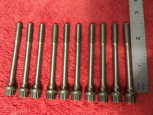 Twelve-Point Flange Bolts; 1/4 - 28 - 2.5"; Stainless Steel - Picture 1 of 3