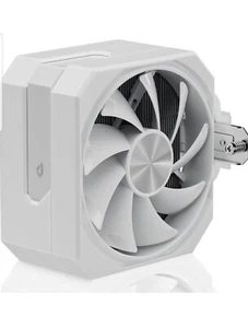 up1T4 White CPU Air Cooler, 4×Ф6mm Heatpipes CPU Cooler, PWM 120mm Fan Computer - Afbeelding 1 van 9