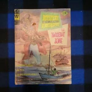 MYSTERY COMICS DIGEST #24, THE TWILIGHT ZONE, VG+, ETÀ DEL BRONZO, 1975 BL5 - Foto 1 di 12