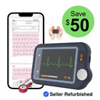 Wellue EKG Heart Rate Monitor w AI Analysis 30s/60s/5mins Recording,Refurbished
