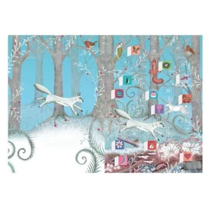 Animals Call of the Wild Advent Calendar Card + env 170 x 120mm Roger la Borde - Picture 1 of 1