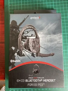 Auriculares Bluetooth Gioteck EX-03 para PS3 sin usar - Imagen 1 de 5