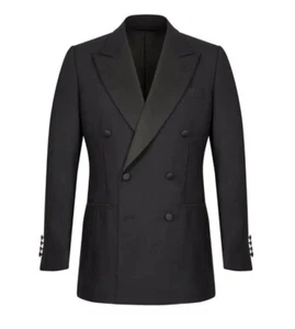 Hackett London jacket/blazer formal/dinner DB Peak - Wool & Mohair - Picture 1 of 23