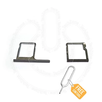 For HTC ONE M8 SIM Card Holder Tray & SD Memory Card Holder Tray Slot Reader - Image 1 of 2