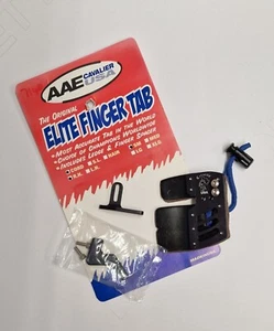 AAE Cavalier Elite CORDOVAN Archery Finger Tab - Right Handed - Small - Picture 1 of 1