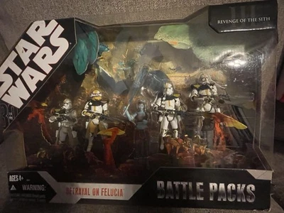STAR WARS -Revenge of the Sith - Betrayal on Felucia Battle Packs - Sealed - Image 1 of 4