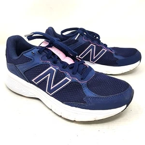 New Balance 460v3 Navy Pink Womens Sneakers Memory Sole Comfort Walking Shoes - Picture 1 of 10