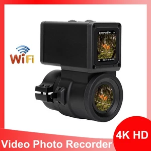 120fps 4K Monocular Digital Telelscope 4X Digital Zoom Video Camera Waterproof - Picture 1 of 10