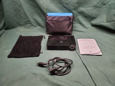 Dell M900HD Portable WXGA DLP Projector 802 Lamp Hours #A3 34 - Image 1 of 4