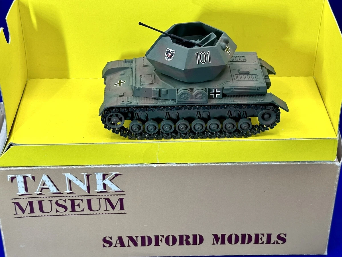 Char Militaire PZ IV Ostwind - Solido Gaso Line - 1:50 - Métal Et Résine - Occasion