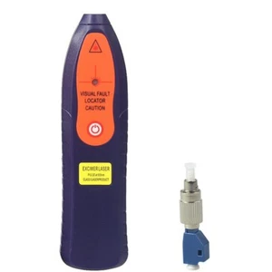 Plastic 30mw Fiber Optic Tester SC/FC/ST/LC Visual Fault Locator + FC-LC Adapter - Picture 1 of 5