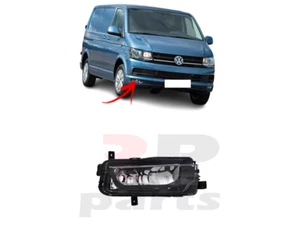 FOR VW MULTIVAN, TRANSPORTER 2015-2019 NEW FRONT BUMPER FOG LIGHT LAMP RIGHT O/S - Picture 1 of 7