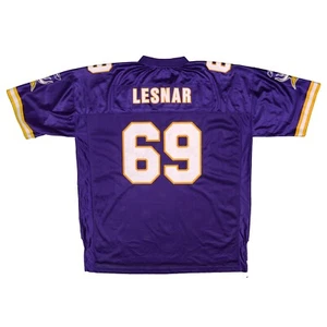 RARO! Camiseta deportiva Reebok Brock Lesnar Minnesota Vikings #69 adulto talla 3XL WWE UFC - Imagen 1 de 24