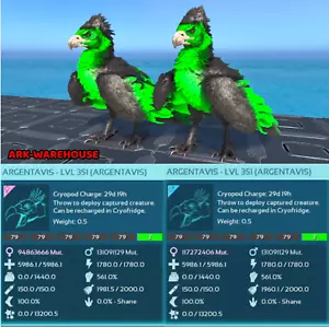 Argentavis Paarungspaar - High Stat Monster - Ark Survival Ascended PVE - Bild 1 von 4