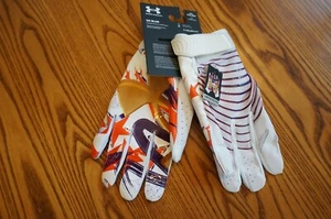 UNDER ARMOUR UA BLUR RECEIVER/RUNNING BACK LMTD ED FOOTBALL GLOVES 2XL 1360947 - Picture 1 of 5