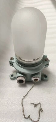 JAPAN PENDANT LIGHT WITH ANTIQUE GLASS - Image 1 of 4