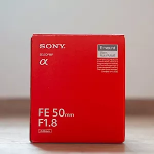 Sony Alpha FE 50mm F1.8 Lens SEL50F18F - Picture 1 of 2