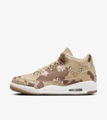 WNBA Nike WMNS Air Jordan 3 Retro TEX Desert Camo HM4301-200 - Image 1 of 4