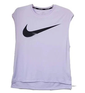 Nike Running Tank Womens Small Vented Lavender Purple Logo Dri fit *TinyFlaw - Picture 1 of 9