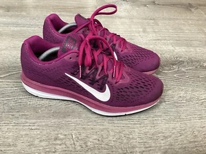 Nike Womens Air Zoom Winflo 5 AA7414-603 Size 9.5 Purple Running Shoes Sneakers - Picture 1 of 13