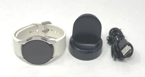 Samsung Galaxy Watch 6 40MM Cellular Gold / White Sport Band Cellular Excellent - Zdjęcie 1 z 5