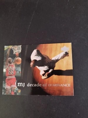 1994 Upper Deck MJ Rare Air: Michael Jordan Decade Of Dominance #J1 - FRENCH - Photo 1/2