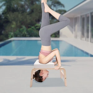 Yoga Kopfstand Bank Invertierter Stuhl Yoga Kopfstand Hocker 200kg/440.92lb - Bild 1 von 24