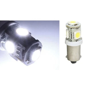 (1) White 5-LED Dash Instrument Panel Cluster Gauge Clock Glove Box Light Bulb - Picture 1 of 3